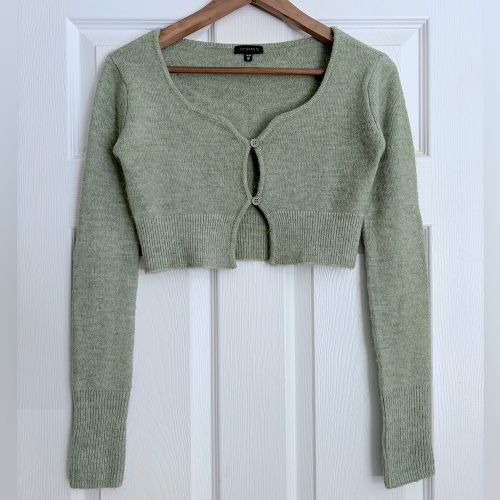 Dynamite Cropped Cardigan Size XS